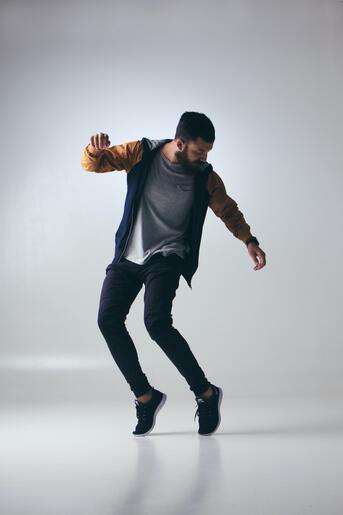 Image of a man dancing